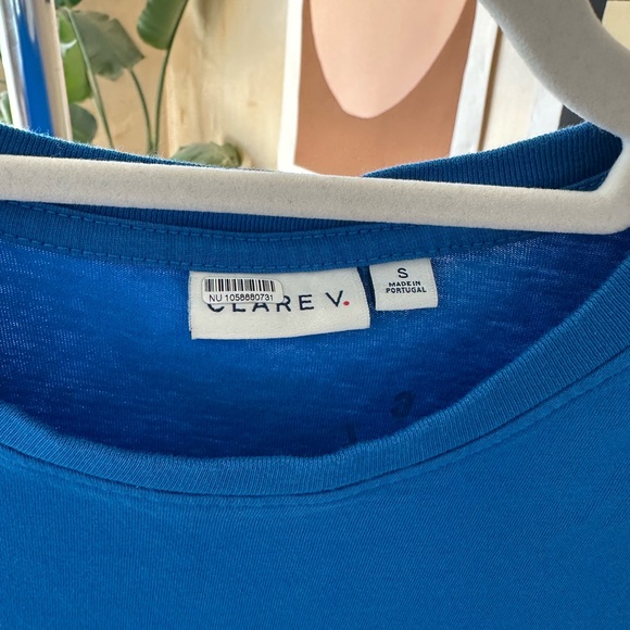 Blue Déjà Vu Clare V. T Shirt - Picture 5 of 6